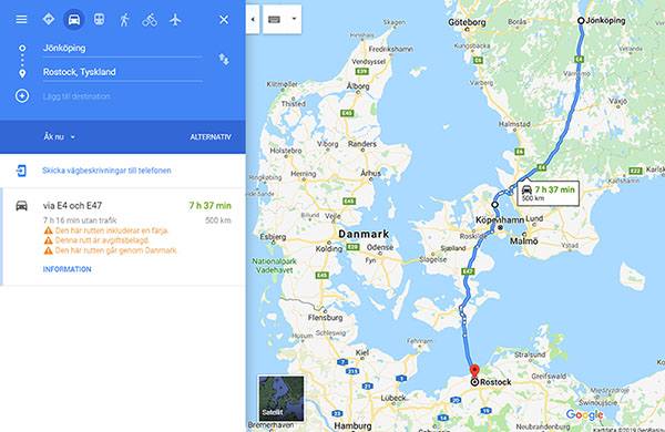 Mäta Sträcka På Google Maps