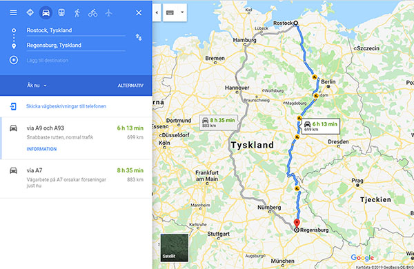 Mäta Sträcka På Google Maps