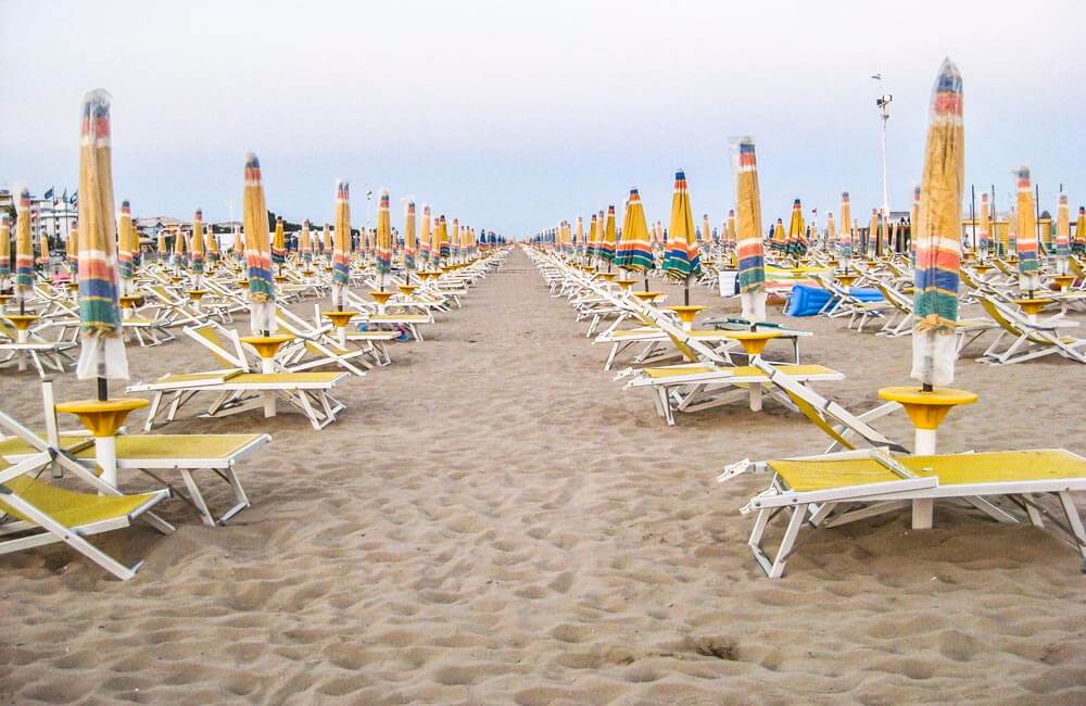 Stranden i Bibione