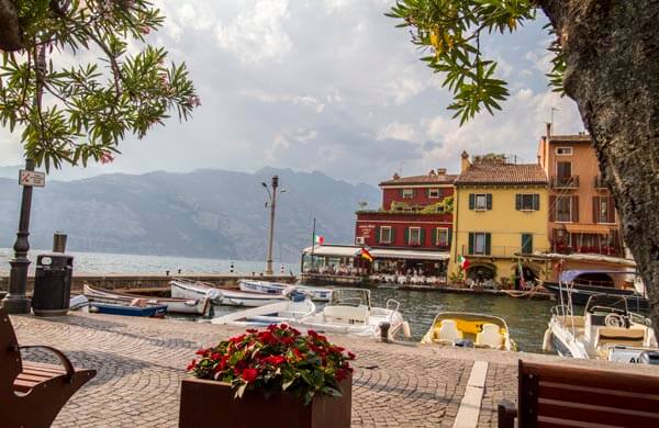 Hamnen i Malcesine