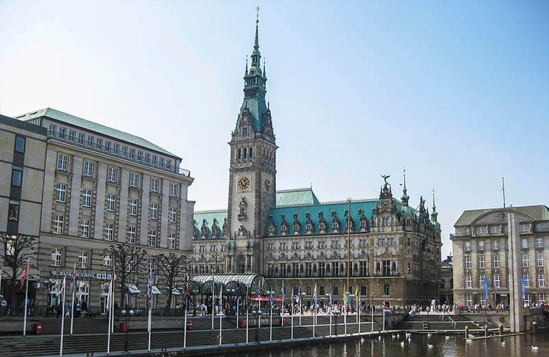 Rådhuset i Hamburg