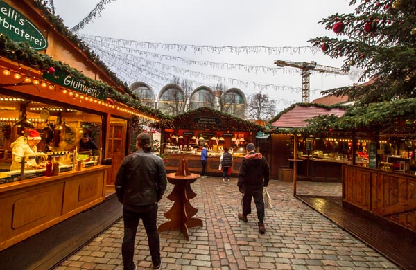 Julmarknad rådhustorget Lübeck