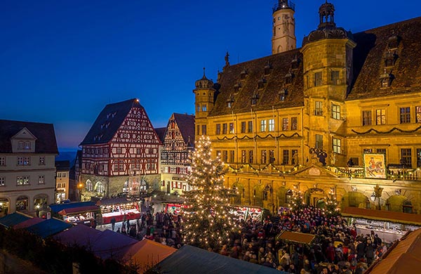 Julmarknad i Rothenburg