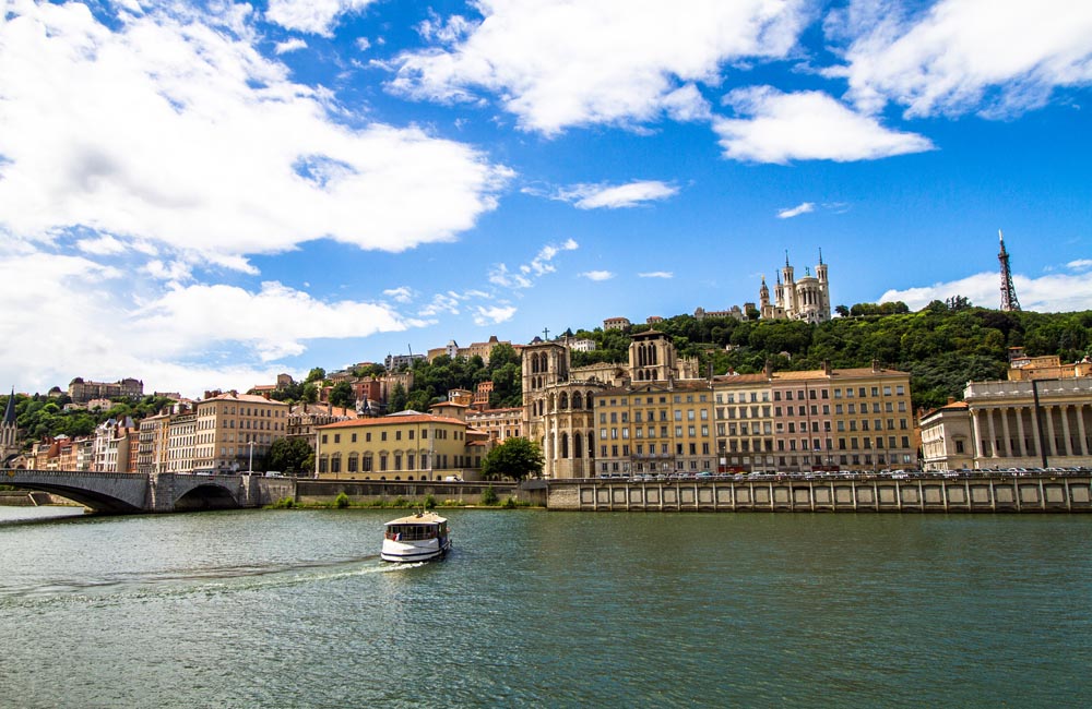 Saône i Lyon
