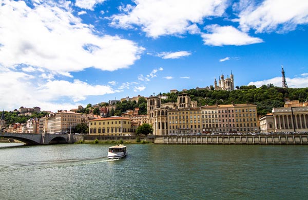 Saône i Lyon