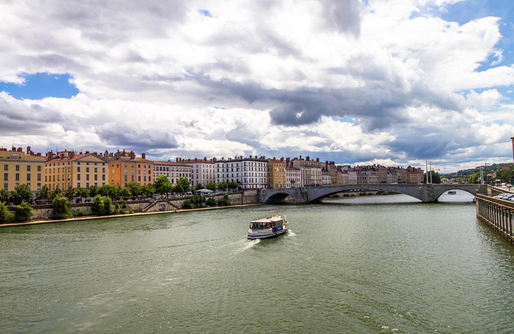 Saône i Lyon