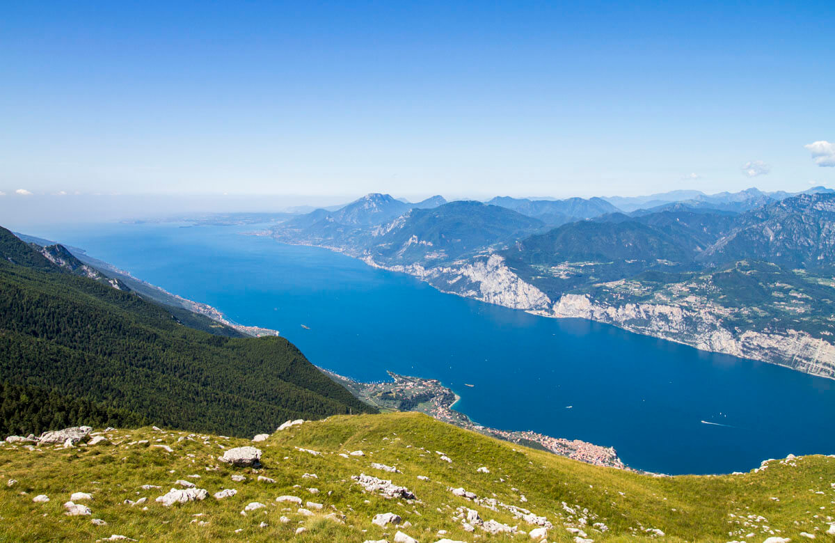 Utsikt från Monte Baldo