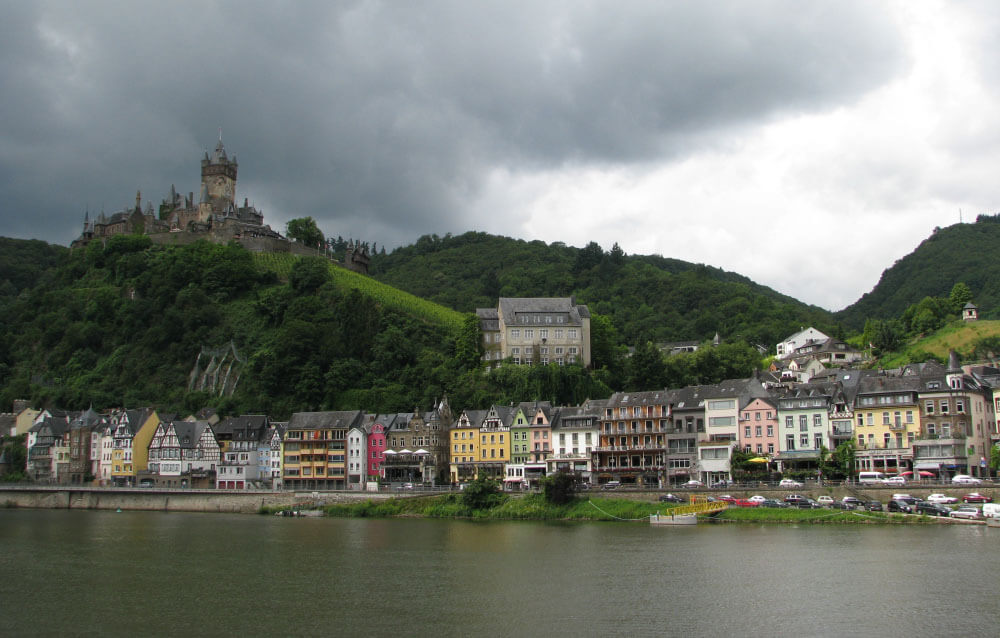 Cochem i Moseldalen