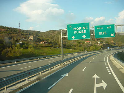 Motorväg i Albanien