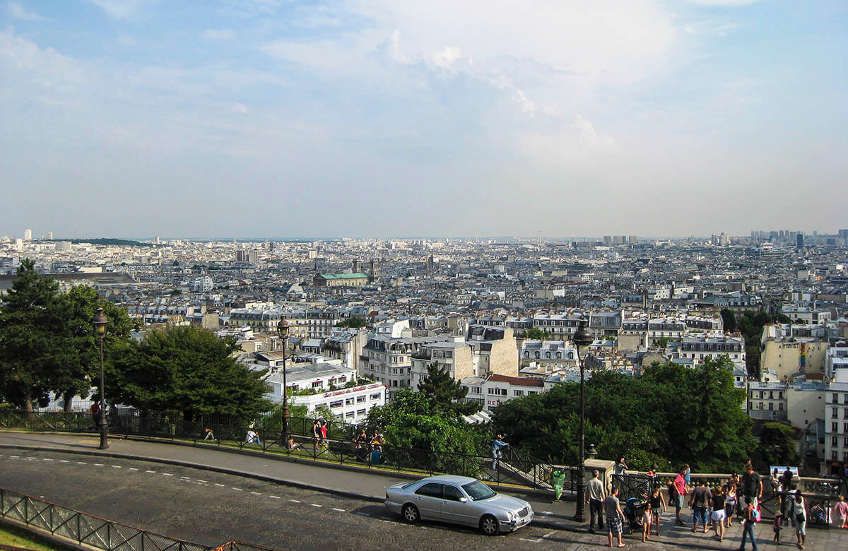 Utsikt från Montmartre