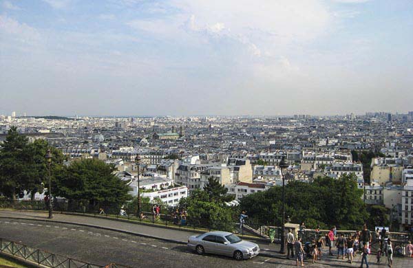 Utsikt från Montmartre