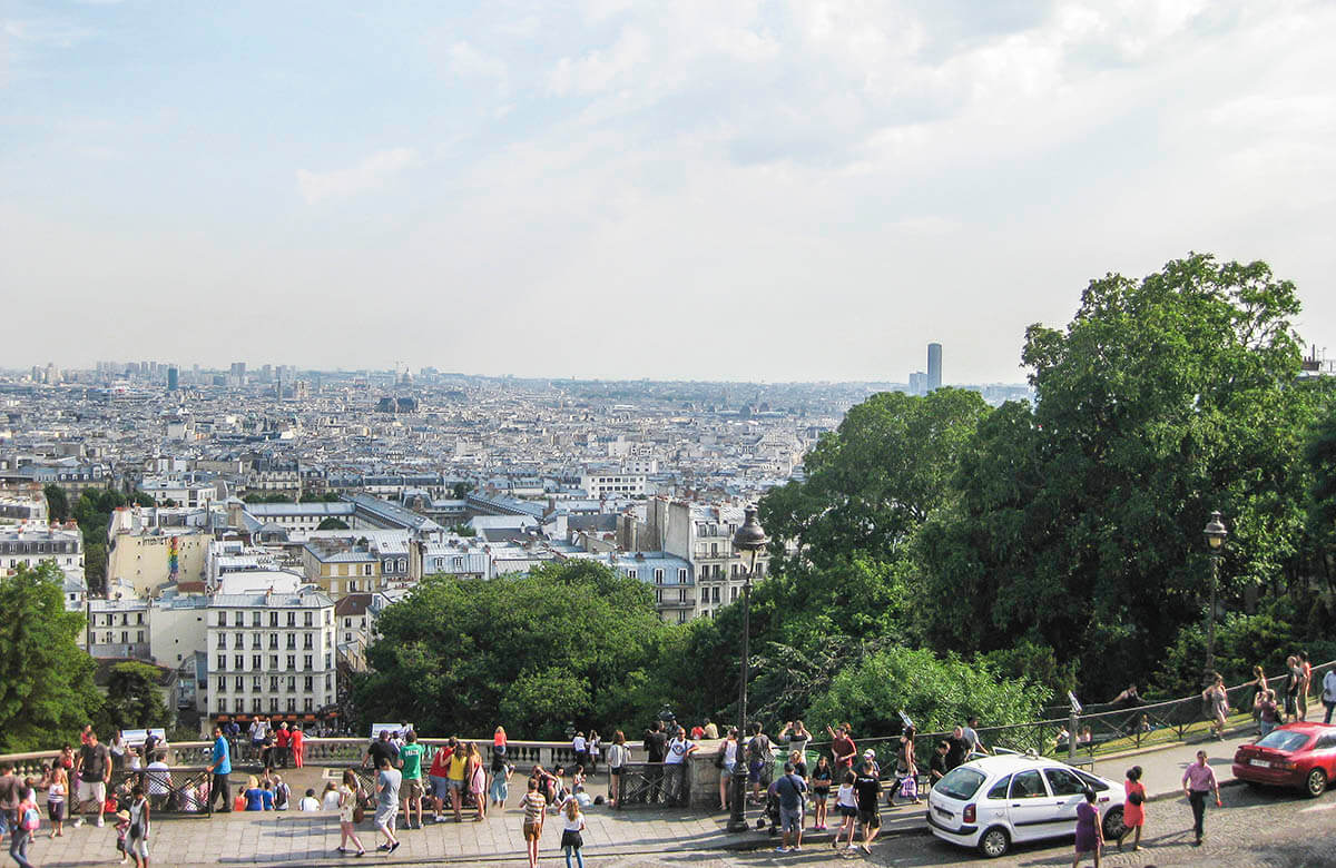 Utsikt från Montmartre