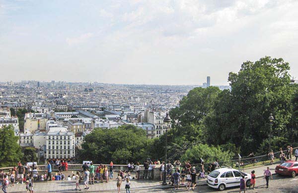 Utsikt från Montmartre