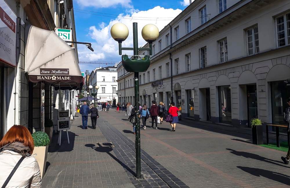 Shoppinggatan Ulica Chmielna