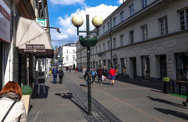 Shoppinggatan Ulica Chmielna