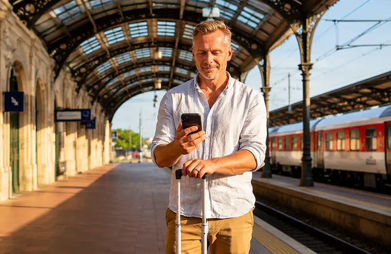 Mobilappar för reseplanering