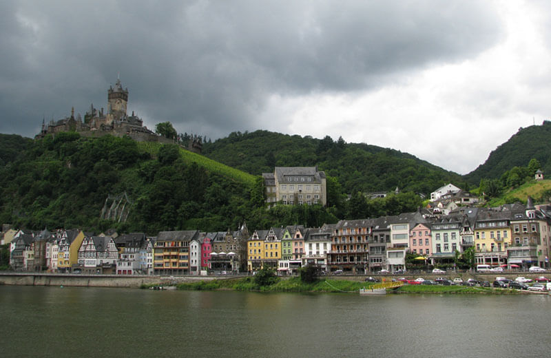 Cochem i Moseldalen