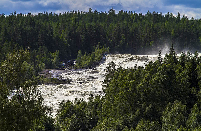 Vy över Storforsen